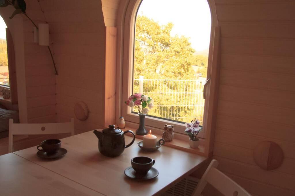 Ferienwohnung Schmidis Igluhuts Im Pfaffenwinkel - Tiny House 2 Apfeldorf Exterior foto