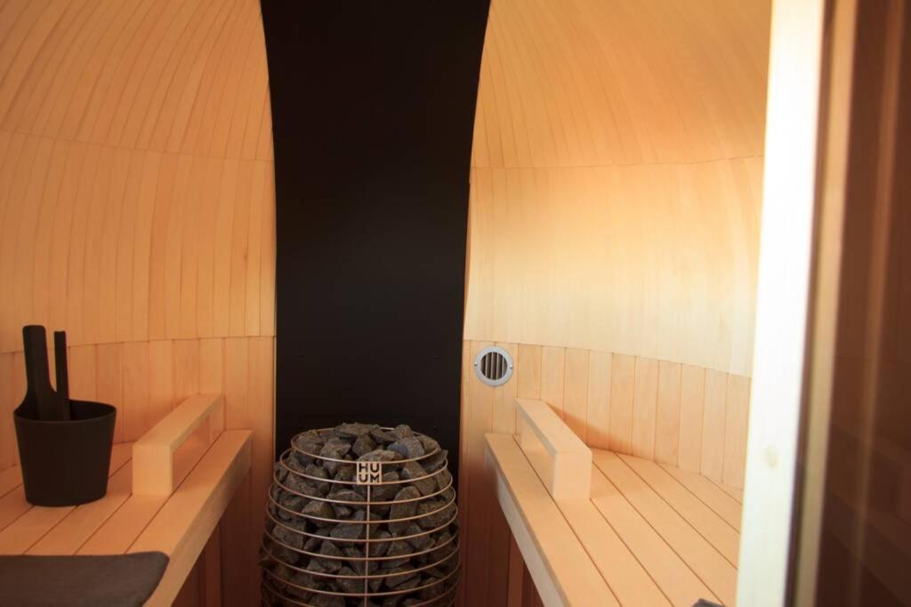 Ferienwohnung Schmidis Igluhuts Im Pfaffenwinkel - Tiny House 2 Apfeldorf Exterior foto